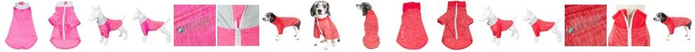 Pet Life Active 'Chewitt Wagassy' Performance Long Sleeve Dog T-Shirt